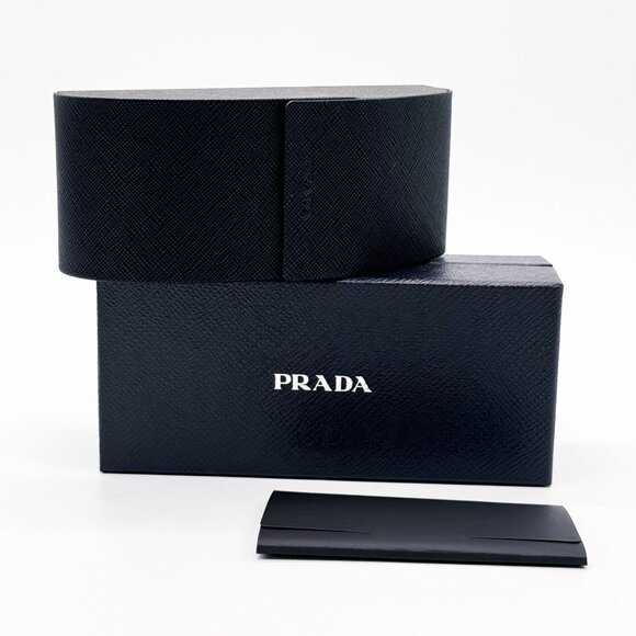 NEW PRADA PRB05SF 09Q08Z SUNGLASSES WOMEN BLACK EYEWEAR FPR B05S - Picture 10 of 10